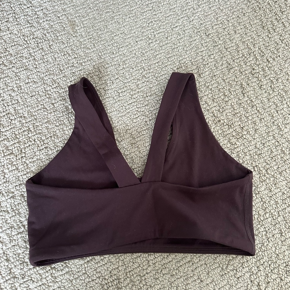 437 Espresso Active Bra and High-Waist Short Set - Picture 3 of 3